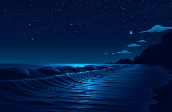 Night Ocean Wallpaper