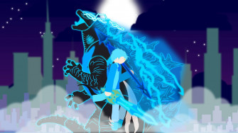 Azmeezilla Godzilla Cosmos Form Fanart By Azmezilla