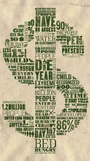 iPhone Wallpaper Money Typography Font