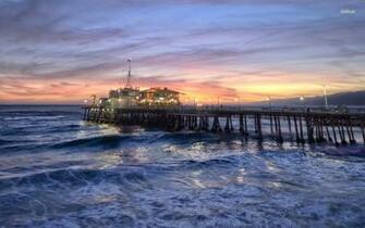 Under The Santa Monica Pier Wallpaper World