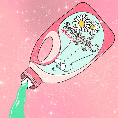 Pink Glitters Background