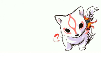 Cute Okami Chibi Amaterasu HD Wallpaper Anime Manga