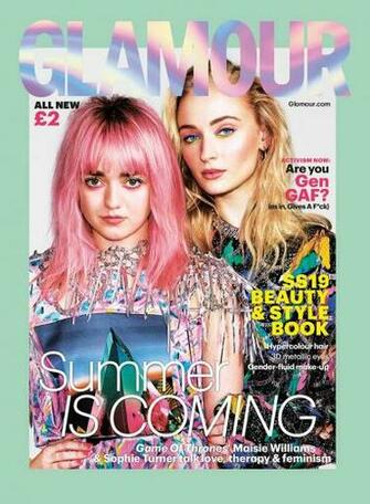 Sophie Turner Image Glamour Spring Summer