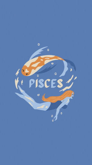 Pisces Wallpaper Lockscreen Tatuaggi Con Ispirazione Segno Dei