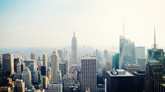 Wallpaper 4k New York Empire Street Building