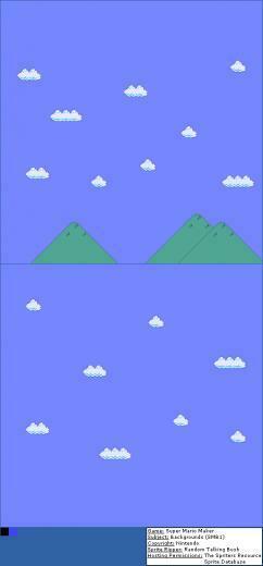 Wii U Super Mario Maker Background Smb1 The Spriters Resource