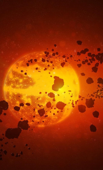 Sun Digital Universe iPhone HD 4k Wallpaper Image
