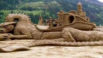 Sand Castle High Quality And Resolution Wallpaper On