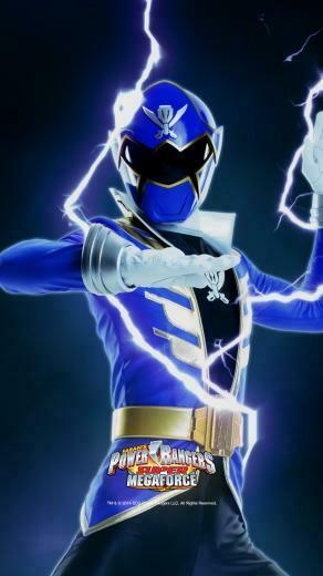 Blue iPhone Wallpaper Power Rangers The Official