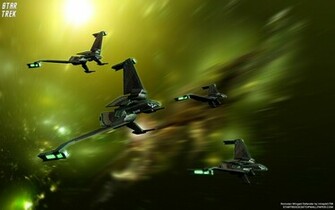 Romulan Winged Defender Computerdesktopwallpaper Wallpaper
