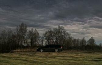 Wallpaper Sand The Sky Overcast Black Honda Accord Wagon