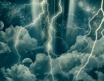 Gambar Animasi Petir Bergerak Terbaru Wallpaper Thunder Animated