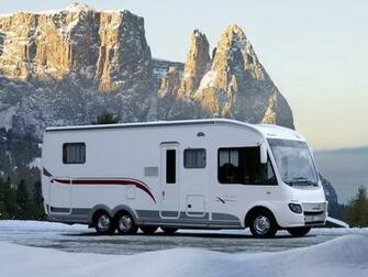 Eura Mobil Integra Eb Motorhome Camper Wallpaper Background