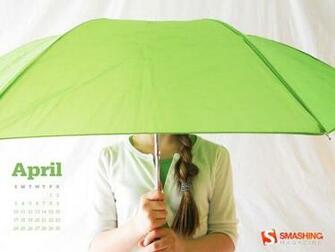 Spring Showers Wallpaper