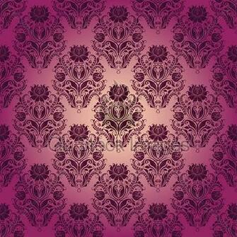 Damask Seamless Floral Pattern Royal Wallpaper