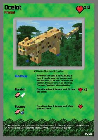 Minecraft Ocelot And Wolf Wallpaper Tcg By