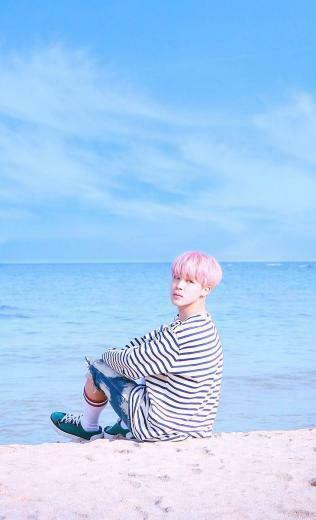 Saturn On Bts Spring Day Wallpaper Ynwa