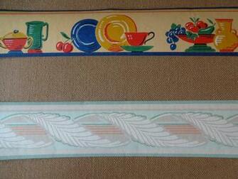 Fiestaware Wallpaper Border