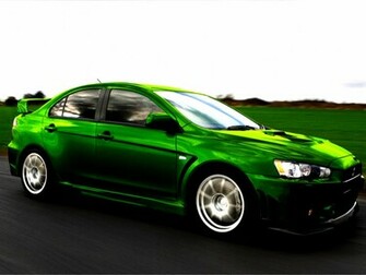 Awesome Mitsubishi Lancer Evolution Wallpaper