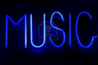 Wallpaper Neon Blue