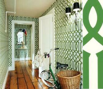 Wallpaper Imperial Trellis By Kelly Wearstler The Style Files