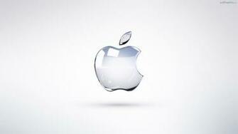 Bright Apple Logo Wallpaper Psdgraphics
