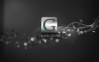 Wallpaper Logo Black Google Chrome