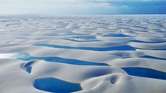 Lencois Maranhenses National Park Lagoons Wallpaper Freshwallpaper