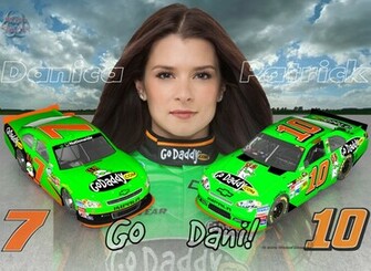 Danica Patrick Go Dani Wallpaper