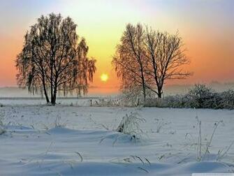 Winter Sunrise Wallpaper