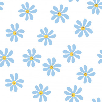 70s Floral Wallpaper