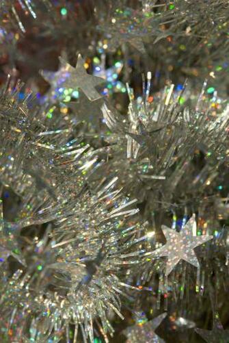 Christmas Tinsel Wallpaper On