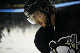 Kris Letang In Warm Ups