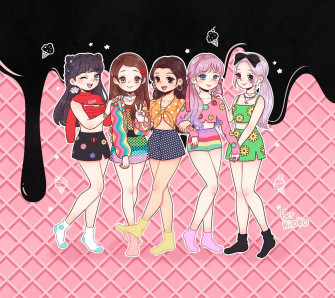 Blackpink Anime Wallpaper