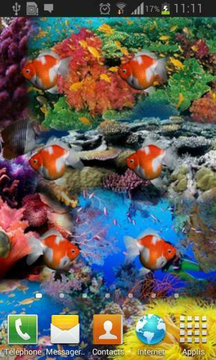 Aquarium 3d Live Wallpaper Screenshot