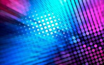 Neon Dots Wallpaper Abstract