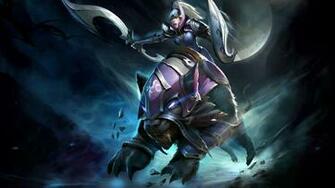 Luna Moon Rider Dota Girl HD Wallpaper