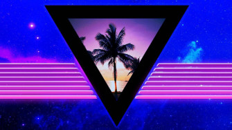 80s Retro Wallpaper