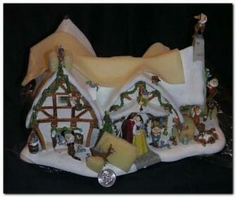 Christmas Cottage Wallpaper The