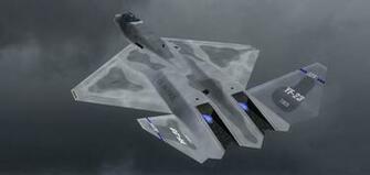 Yf Black Widow Fighter With Image Military Aircraft