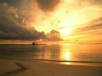 Sea Sunset Desktop Pc And Mac Wallpaper