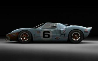 Cars Ford Gt40 Mark I Gulf Lemans Desktop