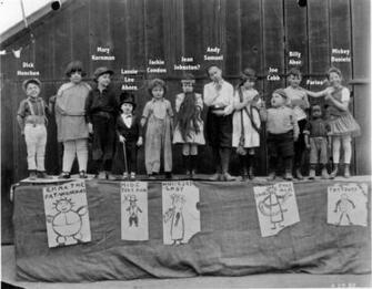 Our Gang Silent Film Cast Little Rascals