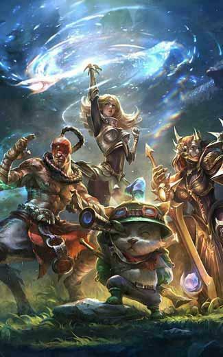 League Of Legends Mobile Wallpaper Or Background