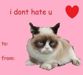 Grumpy Cat Valentine
