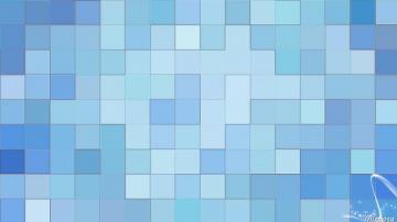 Blue Squares By Mimosa