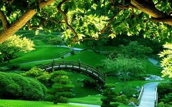 Garden Desktop Background