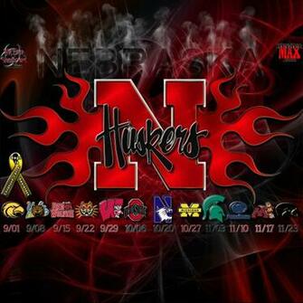 Wallpaper By Wicked Shadows Nebraska Huskers Football Schedule