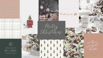 Macbook Christmas Background Desktop Wallpaper