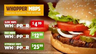 The Burger King Brand Takes On Net Neutrality Via Whopper